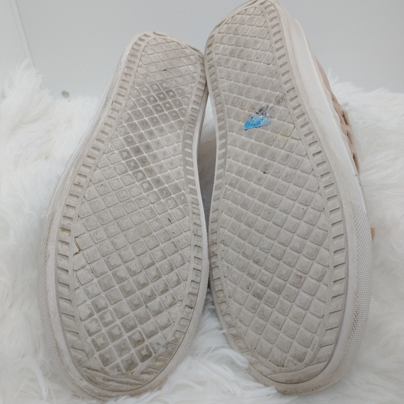 Steve Madden Lancer Blush Pinkish Tan Trainers Sneakers Lace Up Women's Size 6.5 - Picture 9 of 9